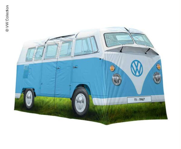 Campingzelt VW Collection T1 Blau, Familienzelt für 4 Personen