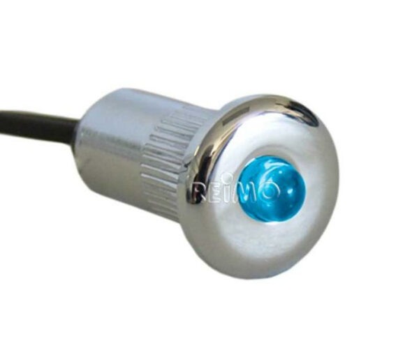 LED Spot Einbau mini, DM 15mm, 0,2W, blau