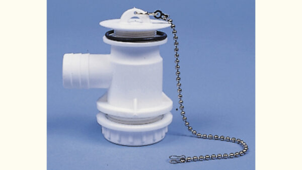 Wasserablaufgarnitur gewinkelt - mit Syphon und Reinigungsöffnung
