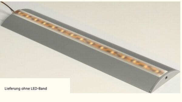 Auminium-Profil für LED-Bänder - Halbrund
