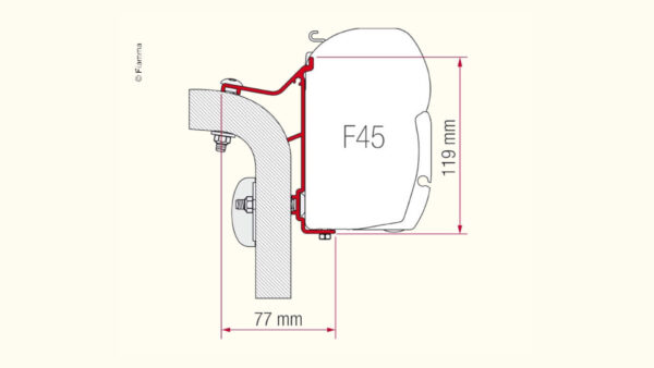 Adapterkit F45 Hymer Van / B2