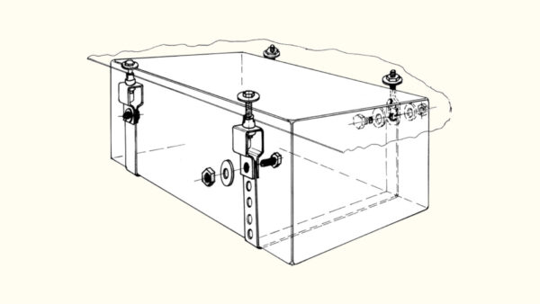 Montage-Set für Wassertanks